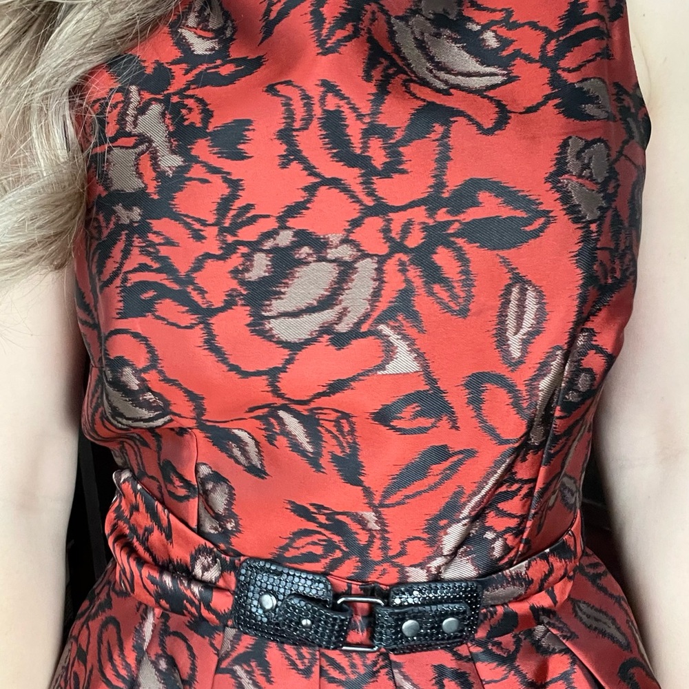 Great for Christmas Party - 🎊 Eva Franco Deep Red dress! Size 2. - Picture 8 of 11